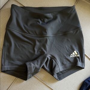 Adidas Women's Dark Gray Athletic Shorts
